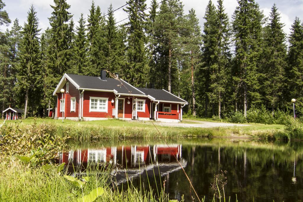 Lomaperkkioe Cottages Каяани Экстерьер фото