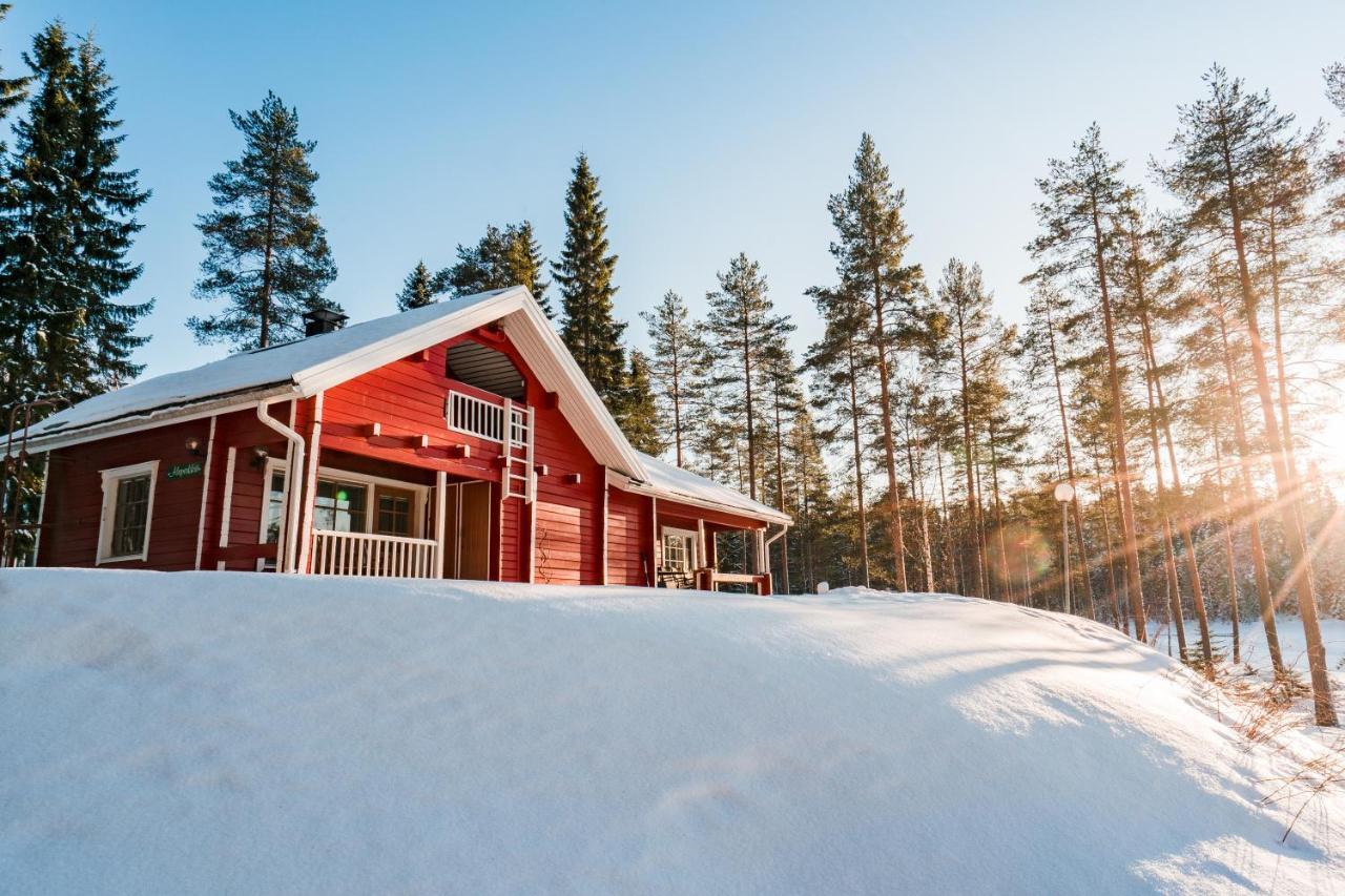 Lomaperkkioe Cottages Каяани Экстерьер фото