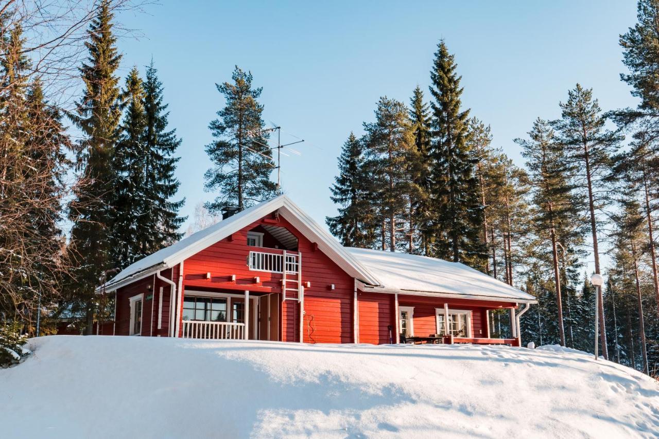 Lomaperkkioe Cottages Каяани Экстерьер фото