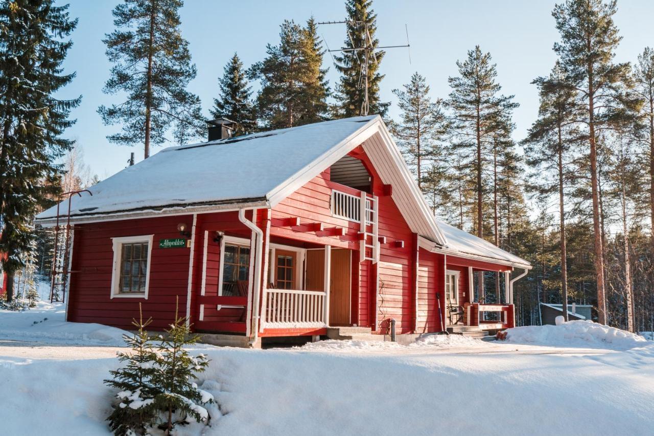 Lomaperkkioe Cottages Каяани Экстерьер фото