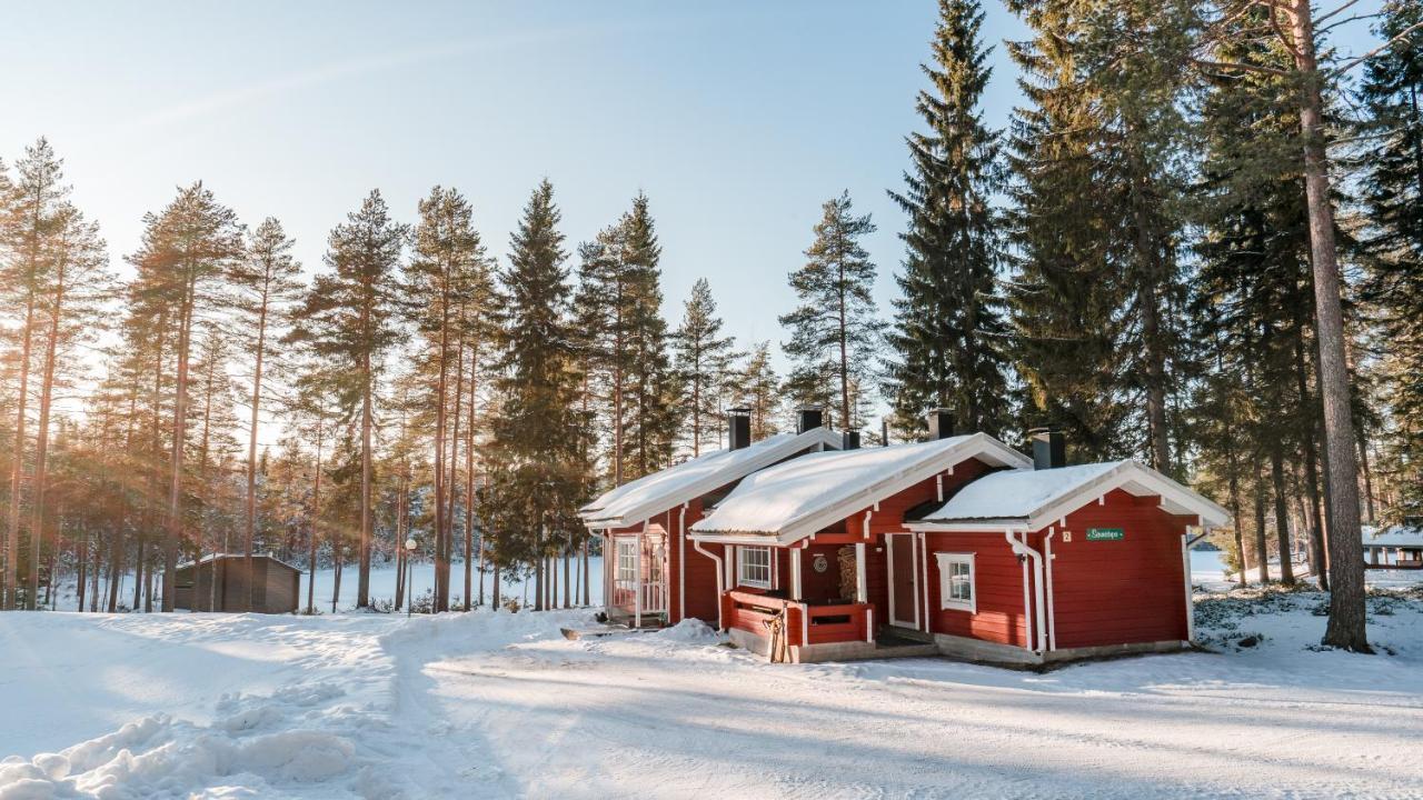 Lomaperkkioe Cottages Каяани Экстерьер фото